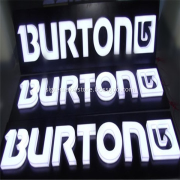 Outdoor LED Embedded Acrylic Letters Signs